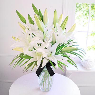 White Silk - Send Flowers to India 