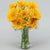 Yellow Gerberas- - from Best Flower Delivery in India - Beautiful arrangement consists of 10 yellow gerberas for your loved ones.   While we always strive to ensure that products are accurately represented in our photographs, from season to season and subject to availability, our florists may be required to substitute one or more flowers for a variety of equal or greater quality, appearance and value. 