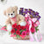 This Is Us- Online Gift Delivery In Country | Gifts | Dubai to India -This Special flower bouquet contains : 15 Pink and Red Rose,10 Dairy Milk Chocolate (12.5 GM Each) 12 Inch Teddy, Seasonal fillers (green or white) Nicely arranged in basket While we always strive to ensure that products are accurately represented in our photographs, from season to season and subject to availability, our florists may be required to substitute one or more flowers for a variety of equal or greater quality, appearance and value. 