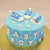 Baby Boy Congratulation- Cake Delivery in Category | Cakes | Baby Shower Cakes -This Delicious Custom Theme Cake Contains: 1.5 KG Premium Cake Vanilla flavor (Or any other flavor of your choice) Round Shape Note: The photos are indicative only. Actual design and arrangedment might differ based on chef, seasonal elements and ingRedient availability. 