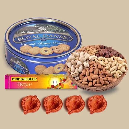 Cookies Dryfruits Diya Delight