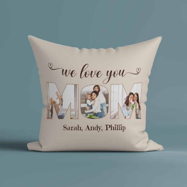 Wow Mom Delight Cushion - for Flower Delivery in India 